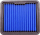 Filtër ajri panel Simota OS003, 228x199 mm, sportiv, blu