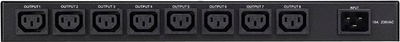 Njesi shpërndarëse energjie PowerWalker RC-16A, 8 dalje AC, 1U, e zezë