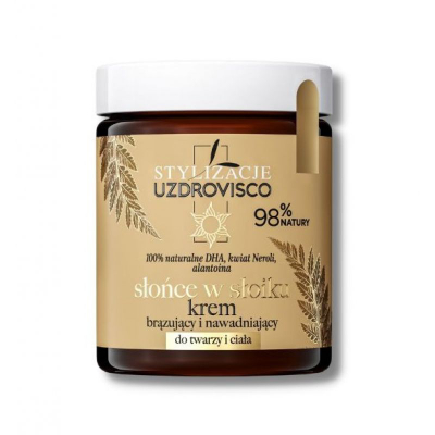 Krem bronzues për fytyrë edhe trup Uzdrovisco Stylizations Sun, hidratues, 170 ml