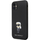 Kllëf telefoni Karl Lagerfeld KLHCN61SMHKNPK për iPhone 11/Xr 6.1", silikon, i zi