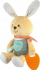 Lepurush pelushi Chicco Cuddly Little Bunny, i butë, për foshnje, ngjyrë pastel