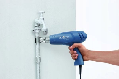 Pistole termike Steinel HL1620 S, 1600W, 2 grykë, blu