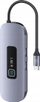 Adapter USB Hub Usams 6 me 1, USB C, HDMI 4K, gri