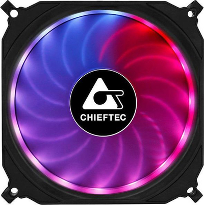 Ventilator Chieftec Tornado 3-pack + Hub, i zi