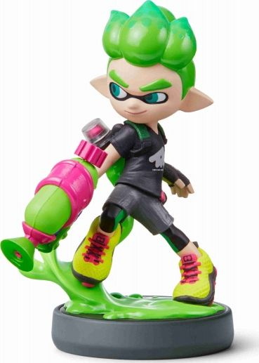 Figurë Nintendo amiibo Splatoon Inkling Boy, NFC, shumëngjyrëshe