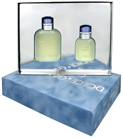 Set Dolce & Gabbana, Light Blue Pour Homme Eau de Toilette 125 ml + Eau de Toilette 40 ml