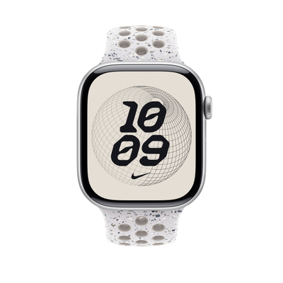 Apple Watch 46mm Band, Veiled Grey Nike Sport Band, S/M