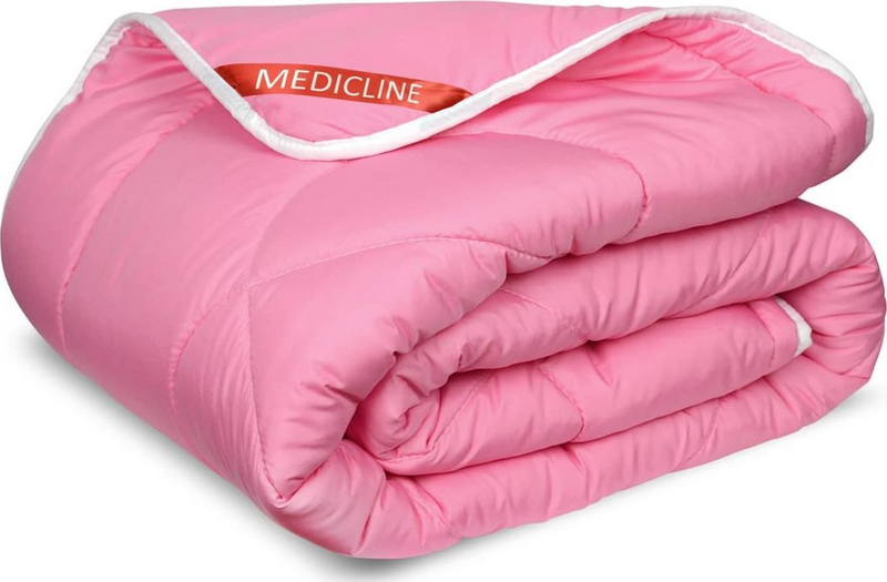 Jorgan Medicline Anti-Allergic Microfiber, 200x220 cm, antialergjik, rozë