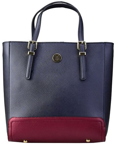 Çantë krahu Tommy Hilfiger Honey Med, e kaltër