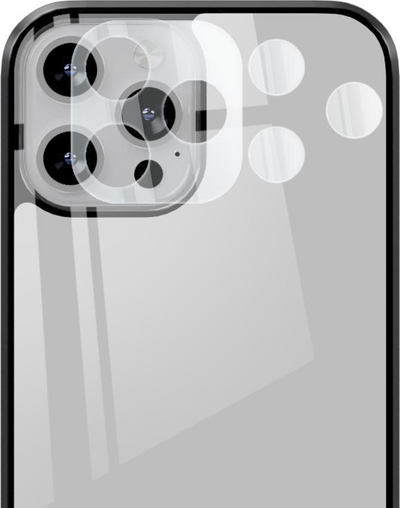 Xham mbrojtës kamere Bestsuit Flexible Glass për iPhone 12 6.1", transparent