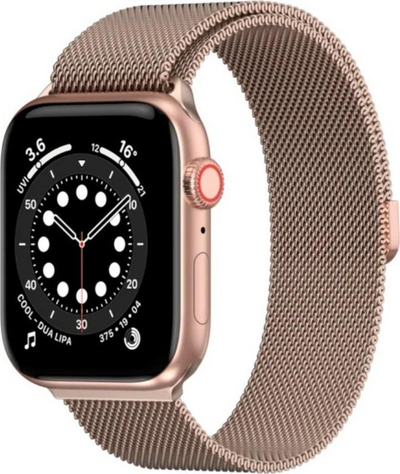 Rrip SwitchEasy SwitchEasy për Apple Watch 42/44 / 45 mm, ari rozë