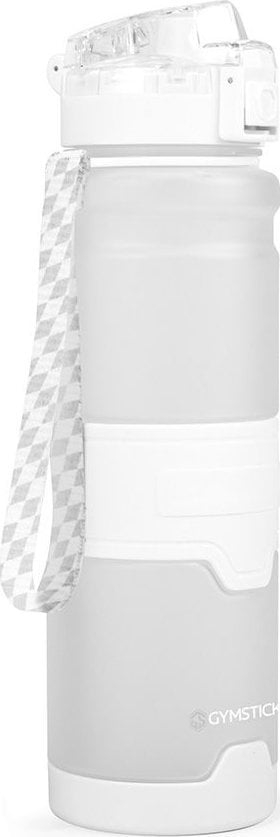 Shishe uji Gymstick Water Bottle, 1L, plastike Tritan, e bardhë