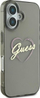 Maskë telefoni Guess GUHCP16SHCHGSPK për iPhone 16 6.1", hardcase IML me zemër, e zezë