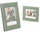 Kornizë fotografish LoveInstant, për Polaroid dhe Instax Wide, eko lëkurë, e gjelbër