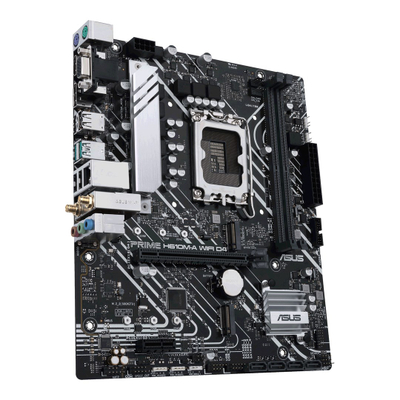Pllakë amë Asus PRIME H610M-A WIFI D4, LGA1700, WiFi, e zezë