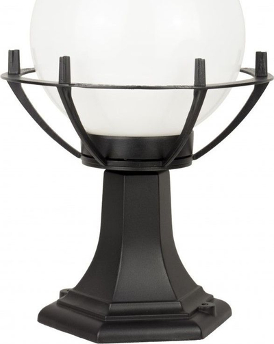 Llambë kopshti Garden Sphere Post 39cm, E27, IP43, e zezë