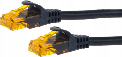 Kabllo rrjeti LIBOX LB0075-7.5, UTP Cat.6, 7.5 m, e zezë
