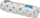 Penar Herlitz Frozen Glam Soft, poliuretan, cilindrik, i bardhë