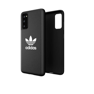 Maskë telefoni Adidas OR Moulded Case Trefoil për Samsung Galaxy S20, e zezë