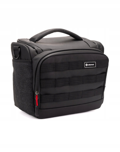 Фотографска рачна торба за на рамо Calumet CORE Shoulder Bag 10L, 10L, материјал 900D, црна