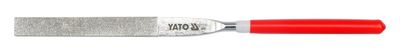 Limë metalike YATO, 180mm, profil i hollë 5mm, dorezë druri