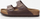 Sandale Birkenstock Arizona Waxy Leather, lëkurë natyrale, shollë anatomike, ngjyrë neutrale