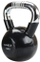 Peshë kettlebell HMS, 16kg, dorezë kromi, e zezë