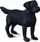 Figurë zbukuruese Breyer by CollectA Labrador Retriever, vinil, e bojrrosur me dorë, kafe