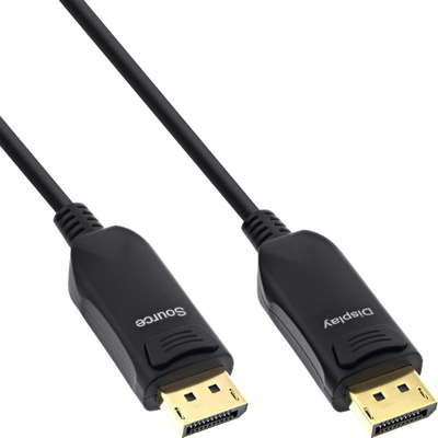 Kabllo DisplayPort InLine 17220I, 20m, e zezë