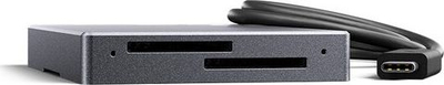 Lexues dyfishtë kartash SD Angelbird Dual, USB‑C 10 Gb/s, UHS‑II, gri