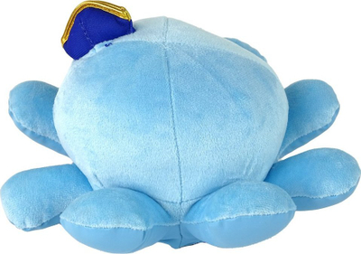Lodër pelushi Leantoys Oktapod, me drita, me tinguj, blu