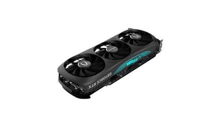 Kartë grafike Zotac Gaming AMP ZT-D40820F-10P, GeForce RTX 4080 SUPER, 16GB GDDR6X, e zezë