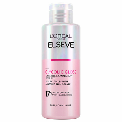Krem për shkëlqim flokësh L'Oréal Paris Elseve Glycolic Gloss, 200 ml