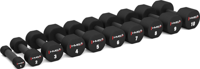 Set peshash HMS HPT04, poliuretan, 2 copë, i zi