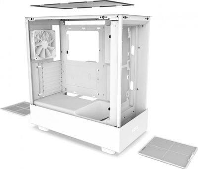 Kasë kompjuteri NZXT H5 Flow, e bardhë
