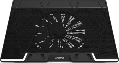 Bazë ftohëse laptopi Zalman ZM-NS3000, deri 17", USB, e zezë