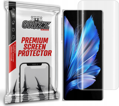 Mbrojtëse ekrani GrizzGlass Hydrofilm për Vivo X Fold 3 Pro, hidrogel fleksibël, transparencë e lartë