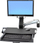 Mbajtëse monitori me tastierë Ergotron StyleView, sit-stand, për mur, gri
