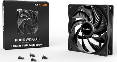 Ventilator PC be quiet Pure Wings 3 120mm PWM high speed BL106, i zi