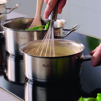 Сет тенџериња Fissler Original Profi Collection, 4 дела, нерѓосувачки челик, сребрена боја