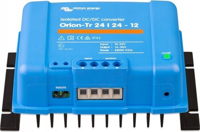 Konvertor DC Victron Energy Orion-Tr 24/24-12A, 280W, IP43, blu