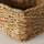 Set shporta dekorative Boltze Home Amore, 2 copë, bari deti, ngjyrë natyrale