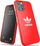 Mbrojtëse telefoni Adidas Originals Snap Case për iPhone 12 / 12 Pro, 6.1\", kundra goditjeve, e kuqe