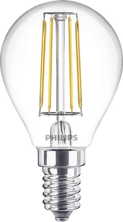 Llambë LED Philips 76315200, 4.3W E14, dritë e ngrohtë, transparente