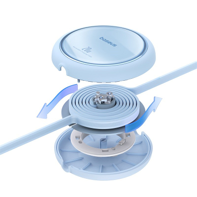 Кабел за полнење Baseus Free2Pull, 1m, 20W, сина
