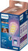 Llambë inteligjente Philips Smart Filament E27 ST64, 6.3W RGBW, transparente