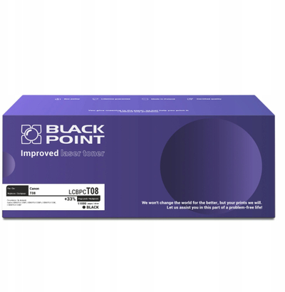 Toner printeri Black Point LBPCT08C, kompatibil me Canon T08, me chip, i zi