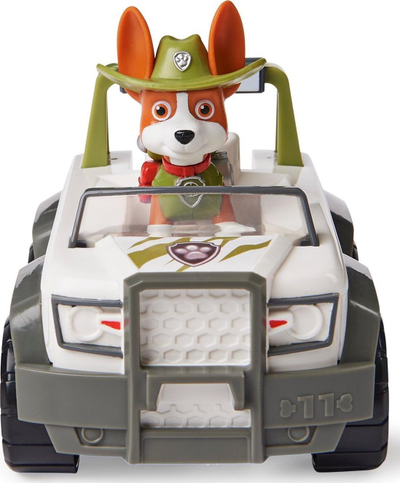 Set loje Paw Patrol Tracker Jungle, figurë me makinë, bezhë me jeshile