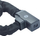 Синџир за безбедност за велосипед Yale Essential Security, 8mm, 900mm, црн