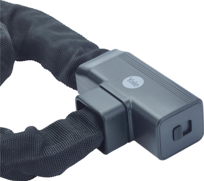 Синџир за безбедност за велосипед Yale Essential Security, 8mm, 900mm, црн
